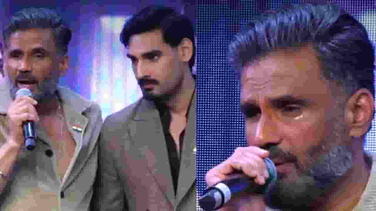 suniel shetty and ahan