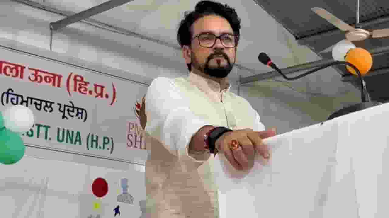 'हनुमान जी पहले अंतरिक्ष यात्री', ऊना में बोले अनुराग ठाकुर BJP leader Anurag Thakur.