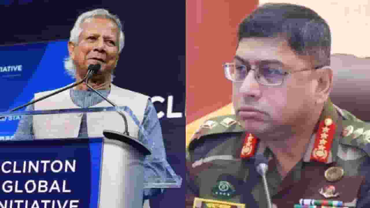 ढाका की सड़कों पर सेना, यूनुस से किन-किन मुद्दों पर ठनी? Muhammad Yunus and Army Chief waker-uz-zaman.