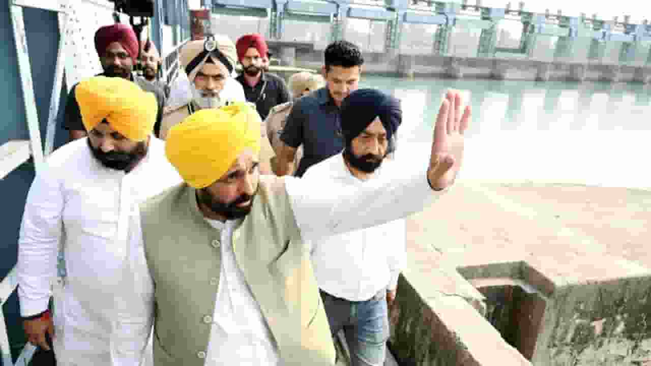 भाखड़ा नहर के पानी पर हरियाणा-पंजाब के उलझने की पूरी कहानी Bhagwant Mann