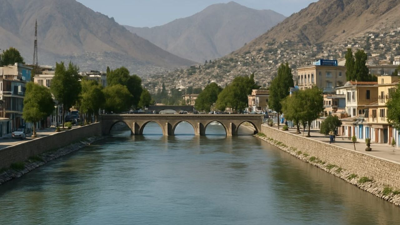 क्या काबुल नदी के पानी पर भिड़ जाएंगे पाक और अफगानिस्तान? AI Generated Image of River