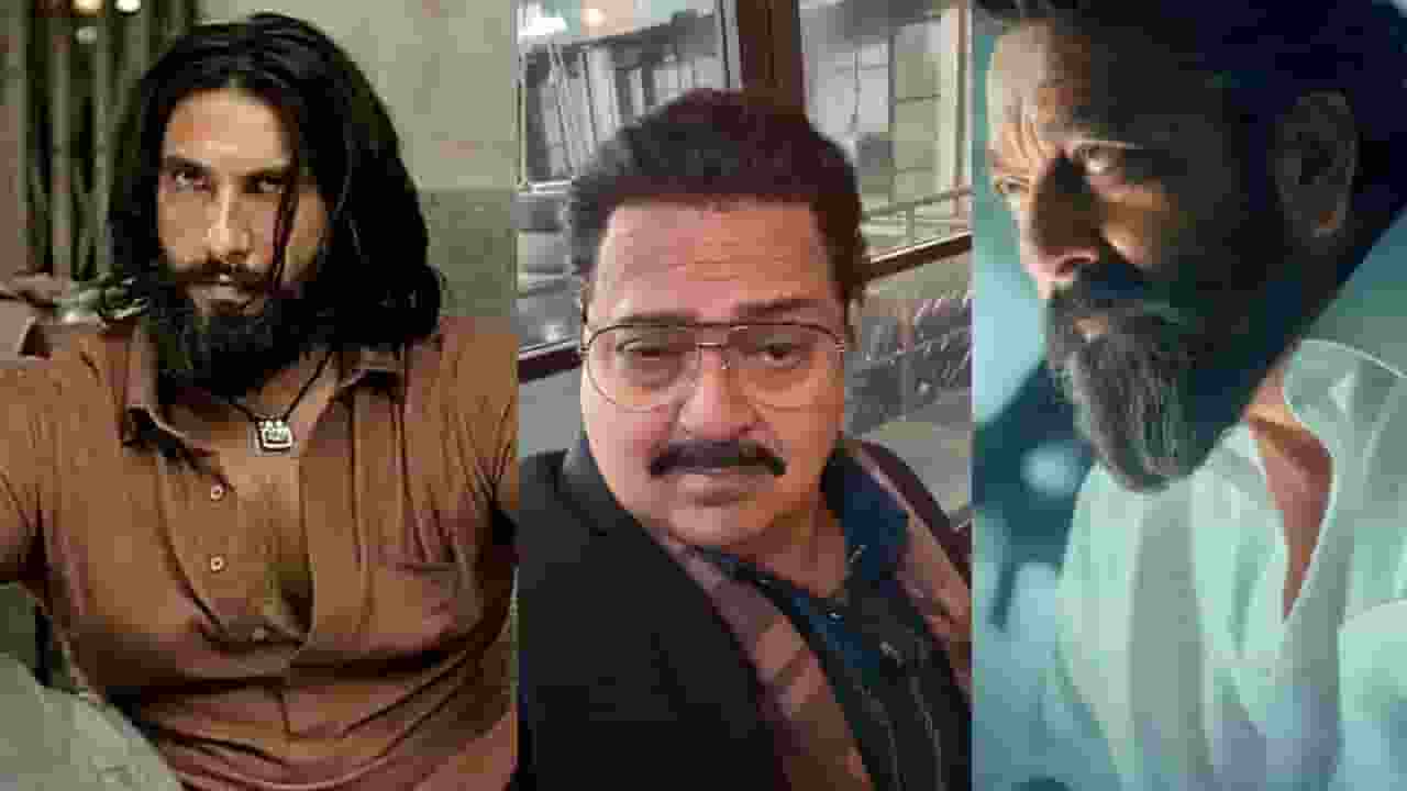 ranveer singh, rakesh bedi and sanjay dutt