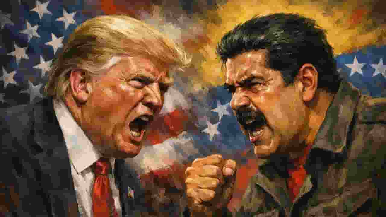 auther news Donald Trump and Nicolás Maduro