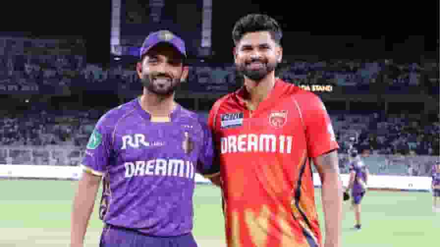 PBKS के खिलाफ दो बदलाव के साथ उतरी KKR, इन्हें मिला मौका KKR vs PBKS