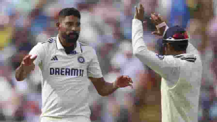 ऐक्शन पैक रहा एजबेस्टन टेस्ट का तीसरा दिन, भारत ने बनाई 244 रन की बढ़त Mohammed Siraj 6 Wicket