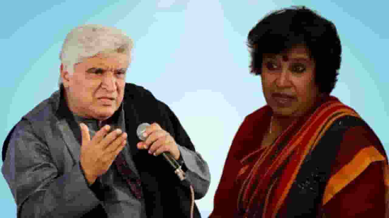 तस्लीमा ने हिंदू धर्म को लेकर किया पोस्ट, तो जावेद अख्तर से हुई बहस Javed Akhtar and Taslima Nasreen । Photo Credit: Khabargaon