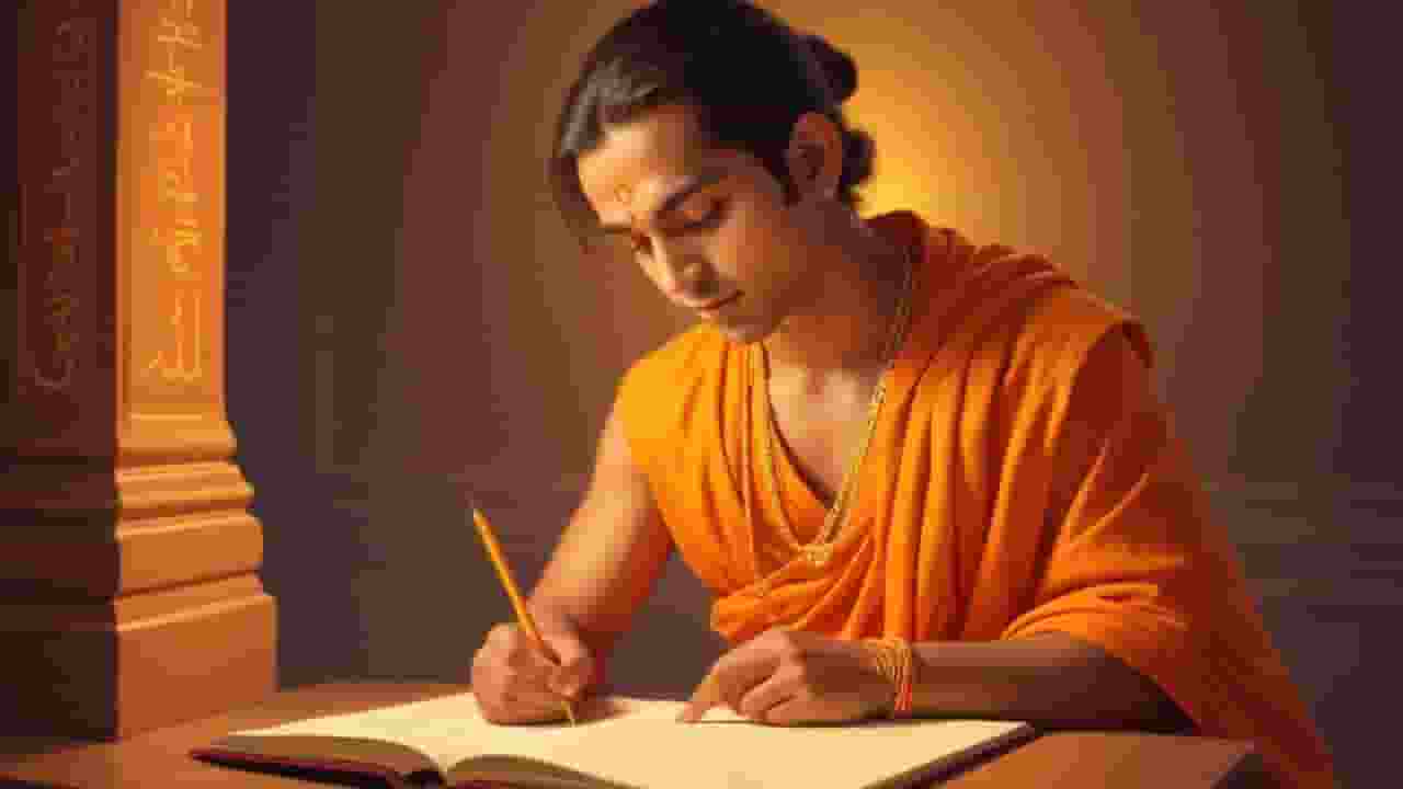 कालिदास और विद्योतमा की प्रेम कहानी और मां काली का वरदान Mahakavi Kalidas Image