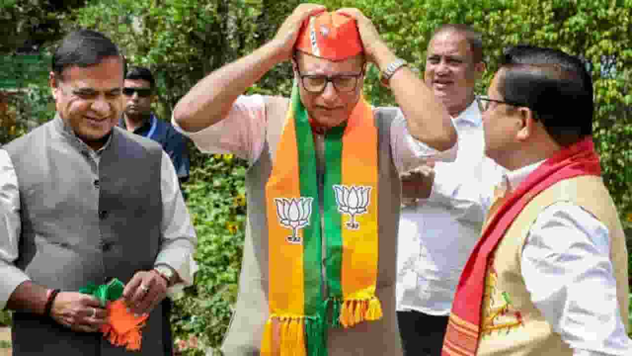 Pradyut Bordoloi joined BJP