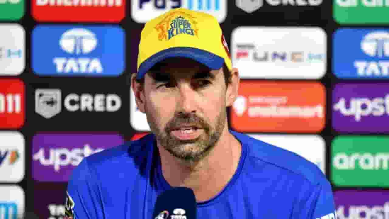 CSK head coach Stephen Fleming