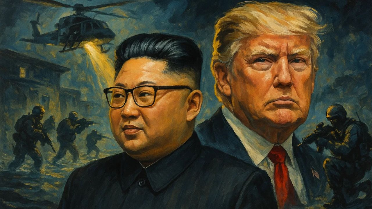 उत्तर कोरिया में किम जोंग के खिलाफ ट्रंप ने क्यों उतारी लादेन वाली फौज Kim Jong Un and Donald Trump.