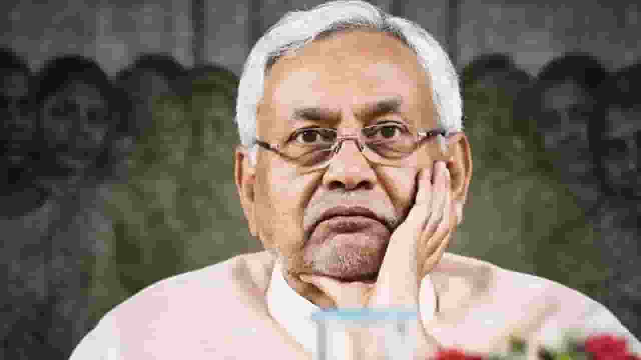 Bihar Chief Minister Nitish Kumar.
