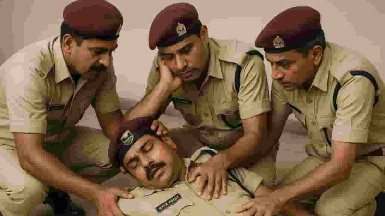 काम का दबाव या कुछ और, सब-इंस्पेक्टर ने थाने में खुद को मारी गोली Representational Image । Photo Credit: AI