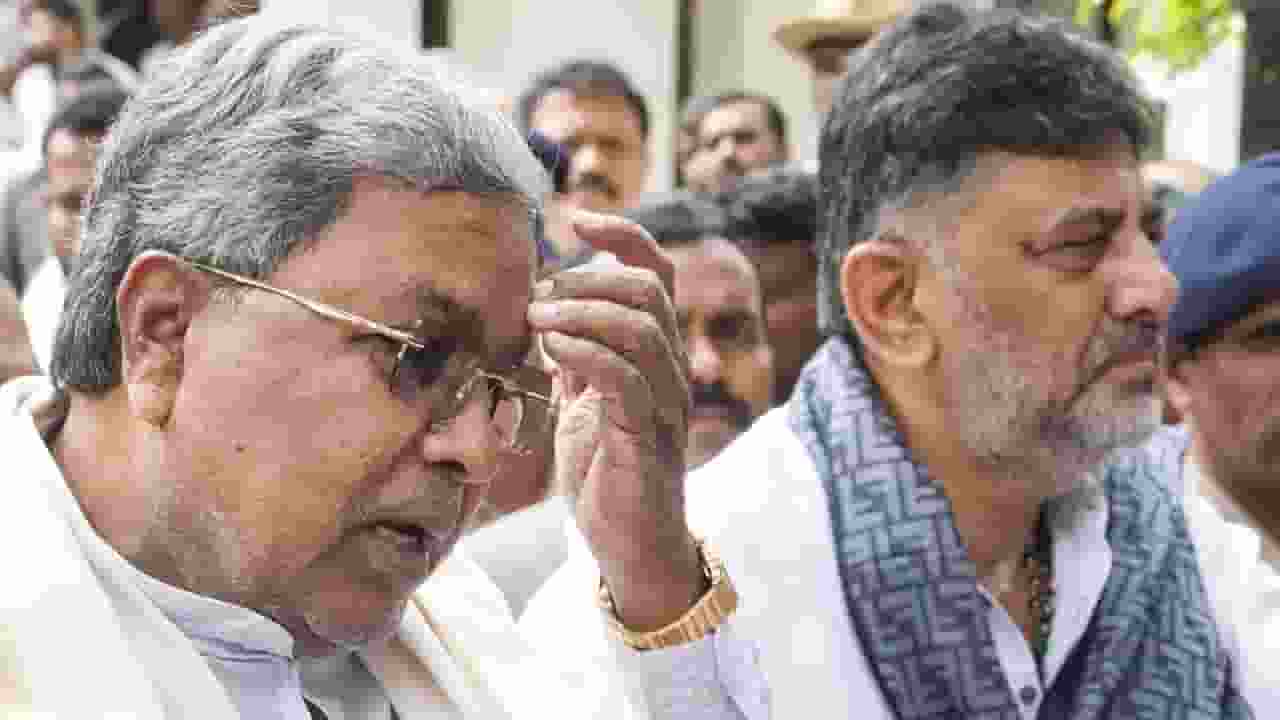 siddaramaiah and dk shivkumar