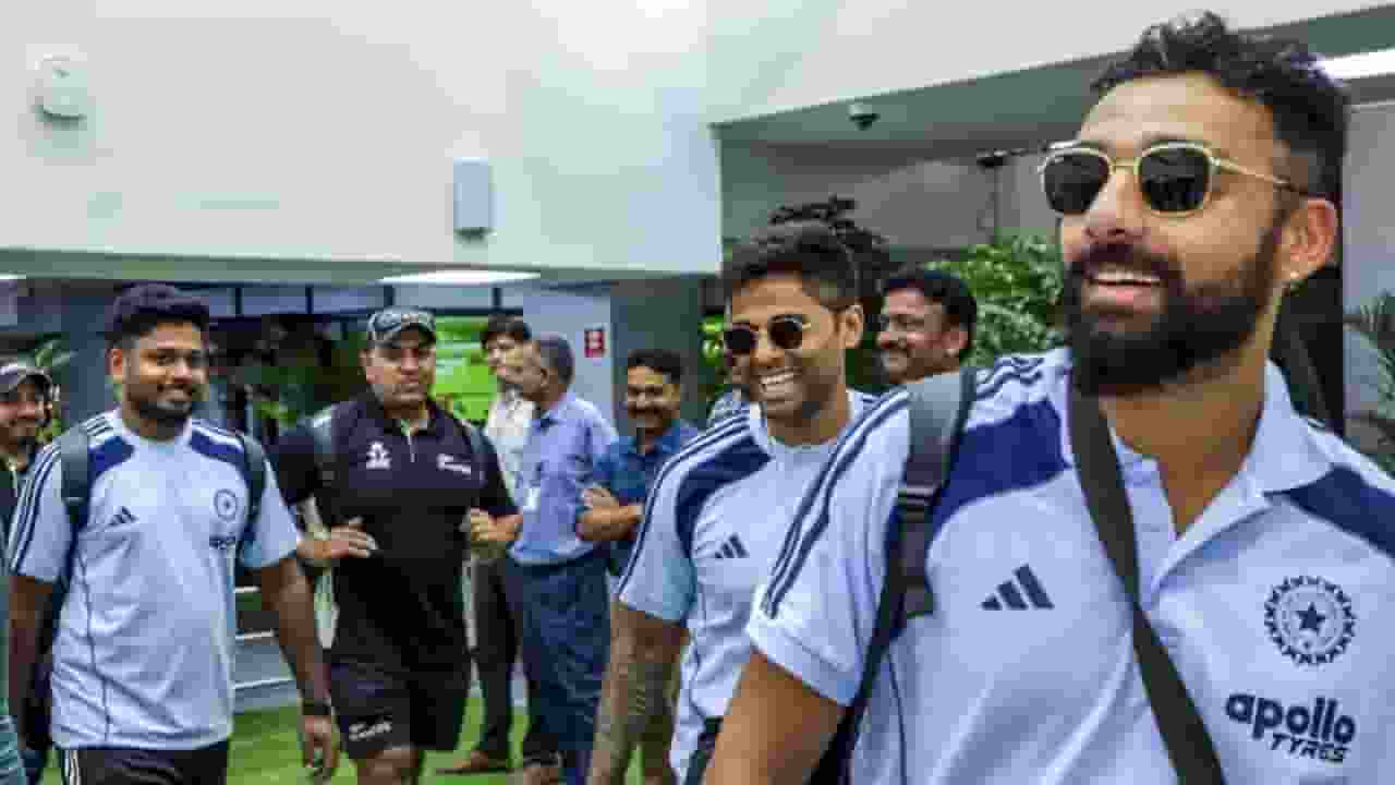 team india before 5th t20