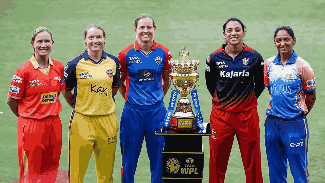 WPL 2025: 15 दिसंबर को बेंगलुरु में नीलामी, 16.7 करोड़ होंगे खर्च WPL Trophy Captains Photoshoot