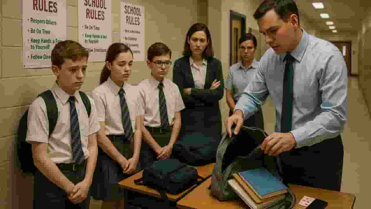 स्कूल में हुई बैग चेकिंग, कंडोम, शराब और अश्लील किताबें निकल आईं Representational Picture