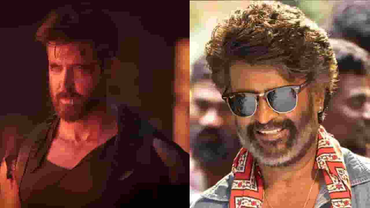 वीकेंड पर नहीं चली ऋतिक की 'वॉर 2', रजनीकांत की 'कुली' ने काटा गदर war 2 vs coolie box office collection