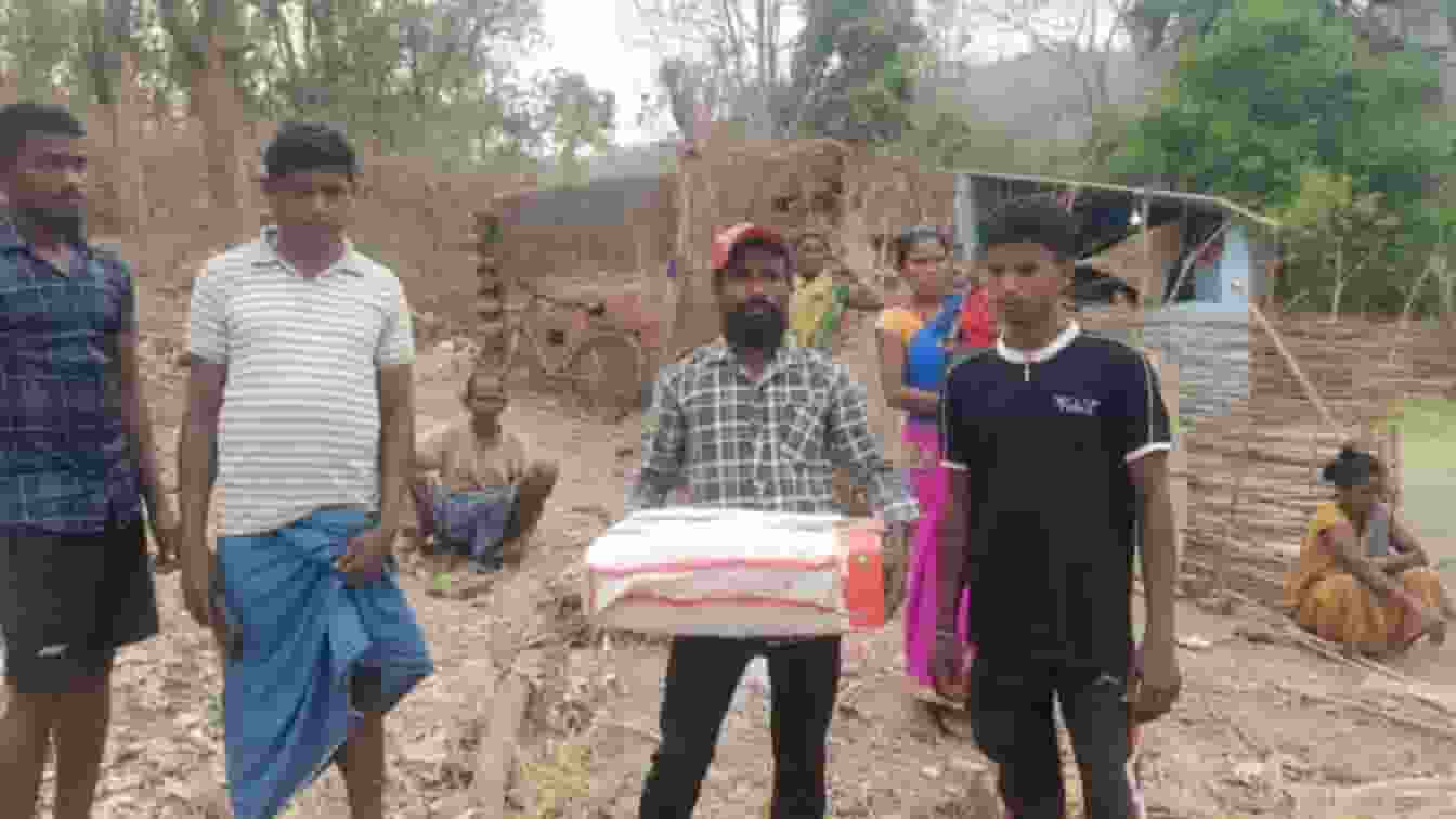 Father Carries Body of New born