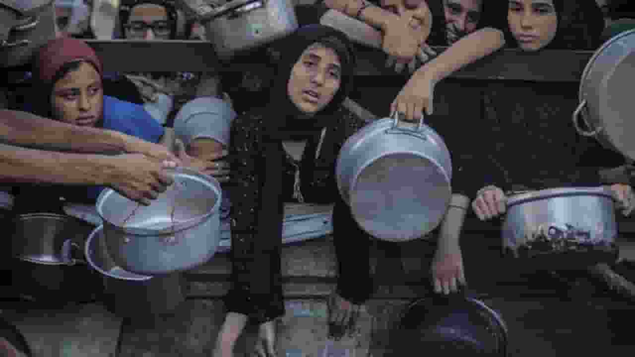 रोटी मांगने वालों पर इजरायल का अत्याचार, लोग बोले- भूख से मरना बेहतर gaza aid