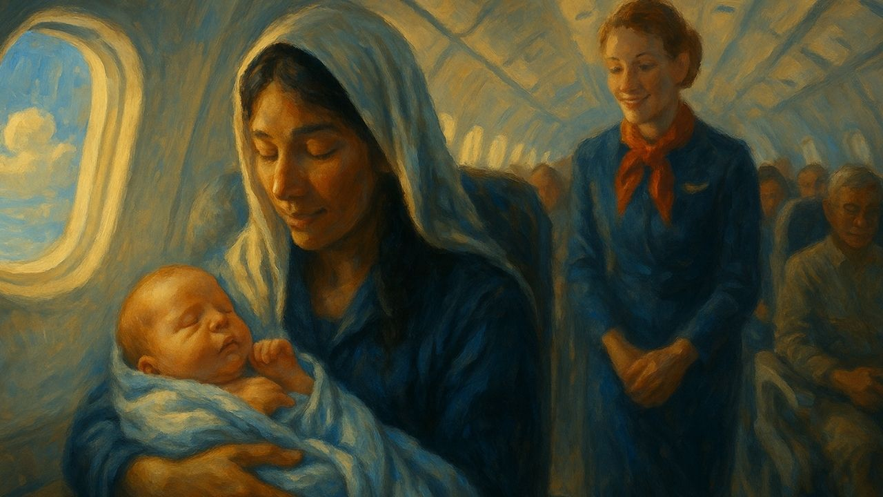 अगर फ्लाइट में पैदा हुआ बच्चा तो कैसे तय होती है नागरिकता? Flight Born Citizenship.